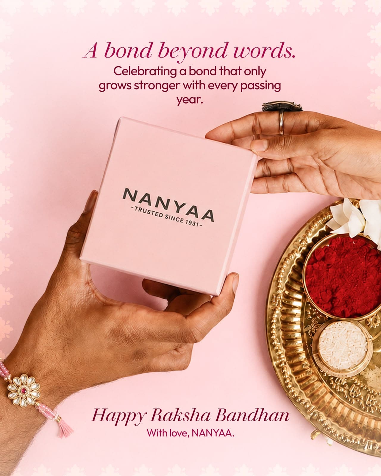 Nanyaa Raksha Bandhan gifting creative